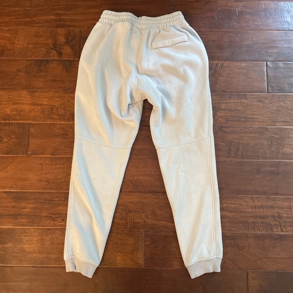 Under Armour Essentials Sweat Pants Youth Medium Gray Gym‎ Cozy Lounge Joggers - Picture 4 of 6